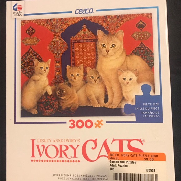 300 piece cat puzzle